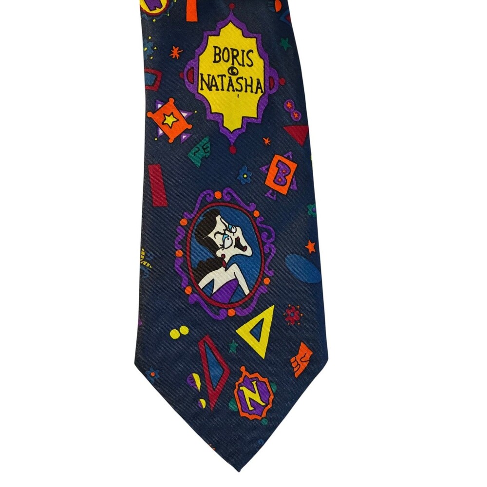 Duomo Milano Rocky Bullwinkle Boris Badenov Natasha Fatale Spy Spies Necktie Tie